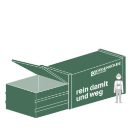Selbstpresscontainer Degenkolbe Recycling GmbH