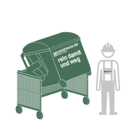 Hub-Kipp-Vorrichtung Degenkolbe Recycling GmbH